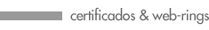 certificados & web-rings